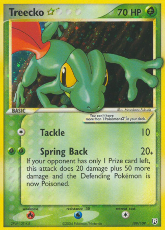 Treecko ★ 109 / 109