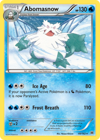 Abomasnow 40 / 162