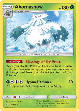 Abomasnow 4 / 131