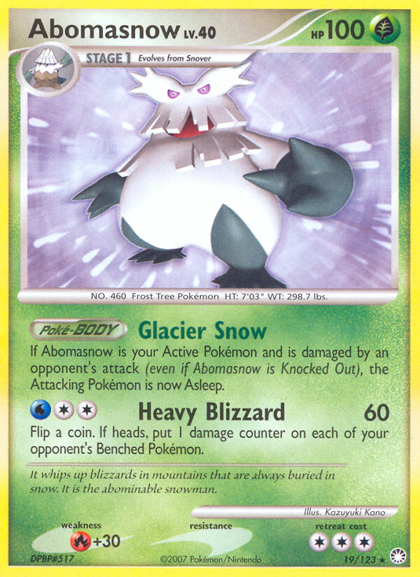 Abomasnow 19 / 123