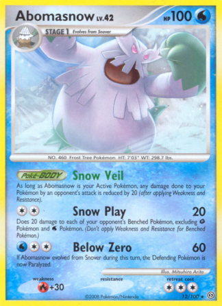 Abomasnow 12 / 100
