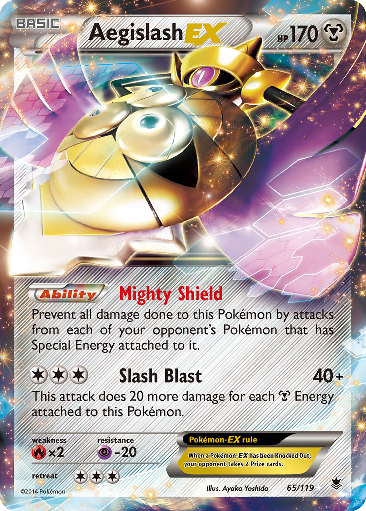 Aegislash-EX 65 / 119