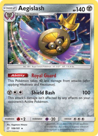 Aegislash 109 / 181