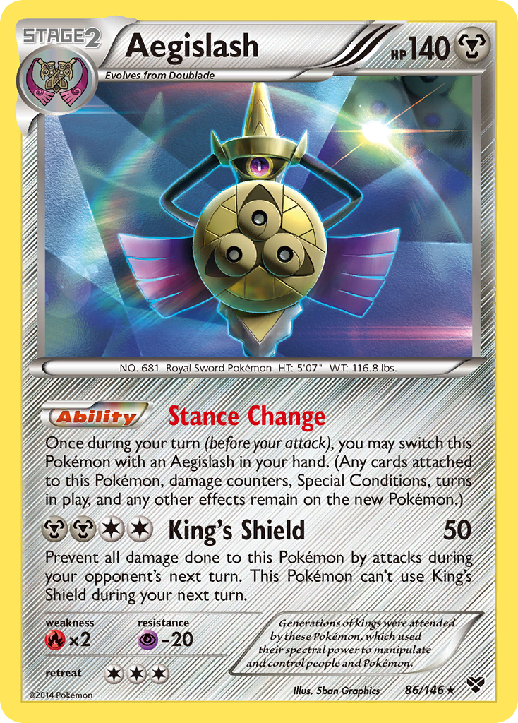 Aegislash 86 / 146