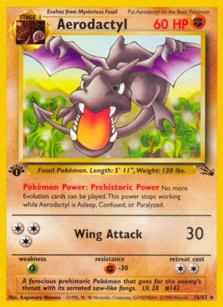 Aerodactyl 16 / 62