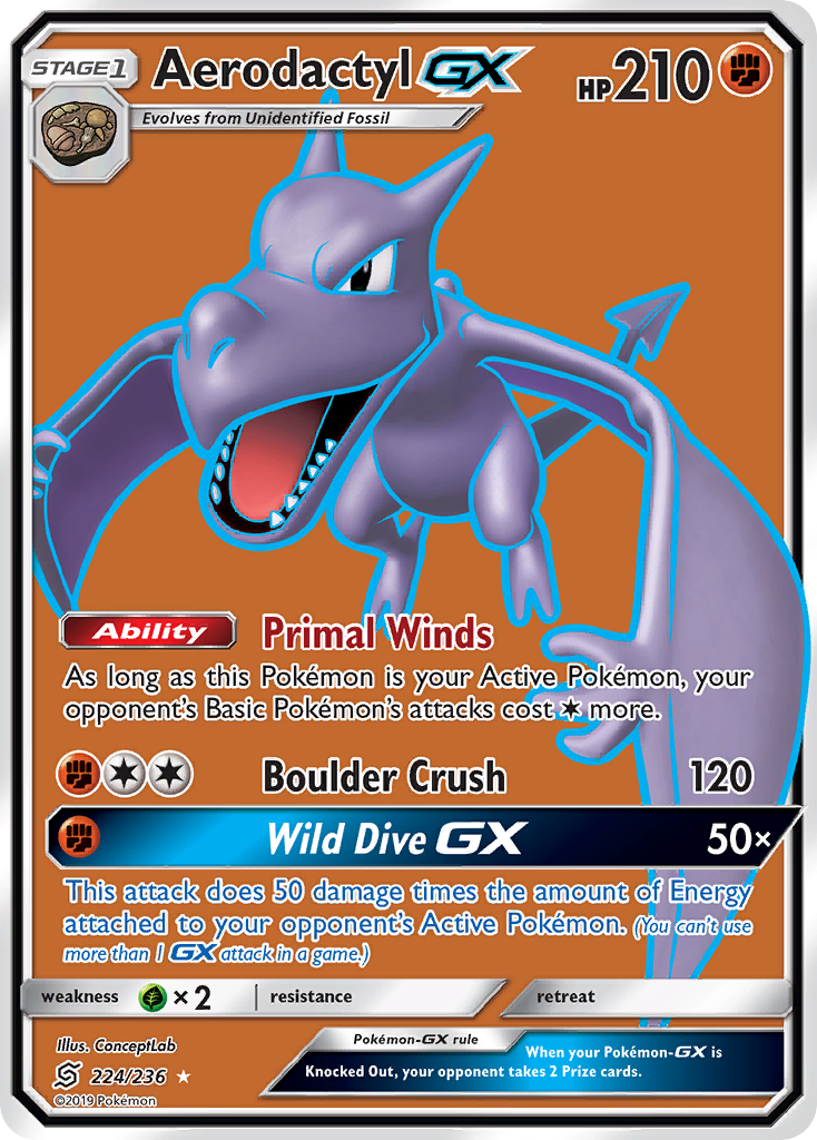 Aerodactyl-GX 224 / 236