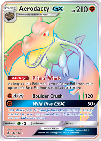 Aerodactyl-GX 244 / 236