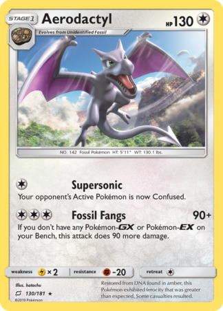 Aerodactyl 130 / 181