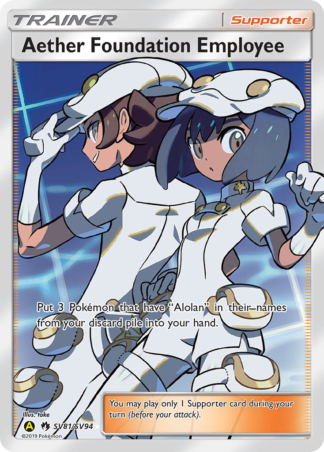 Aether Foundation Employee SV81 / 68