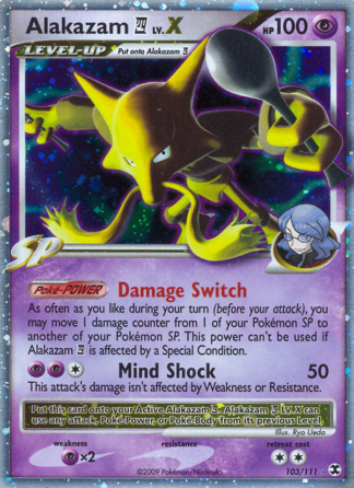 Alakazam E4 LV.X 103 / 111