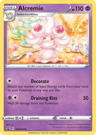 Alcremie SWSH058 / 307