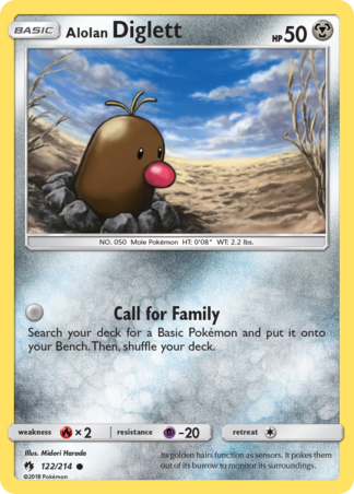 Alolan Diglett 122 / 214