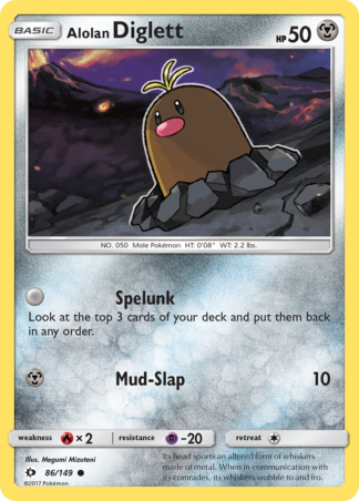 Alolan Diglett 86 / 149