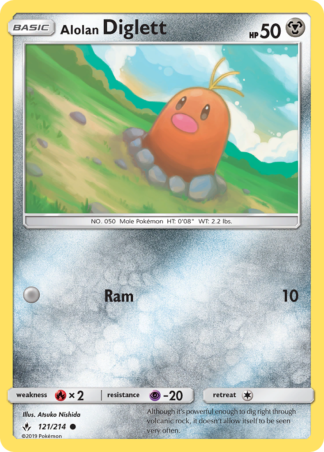 Alolan Diglett 121 / 214