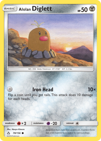 Alolan Diglett 78 / 156
