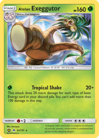 Alolan Exeggutor 2a / 131