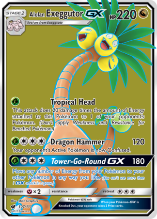 Alolan Exeggutor-GX 107 / 111