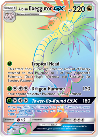Alolan Exeggutor-GX 118 / 111