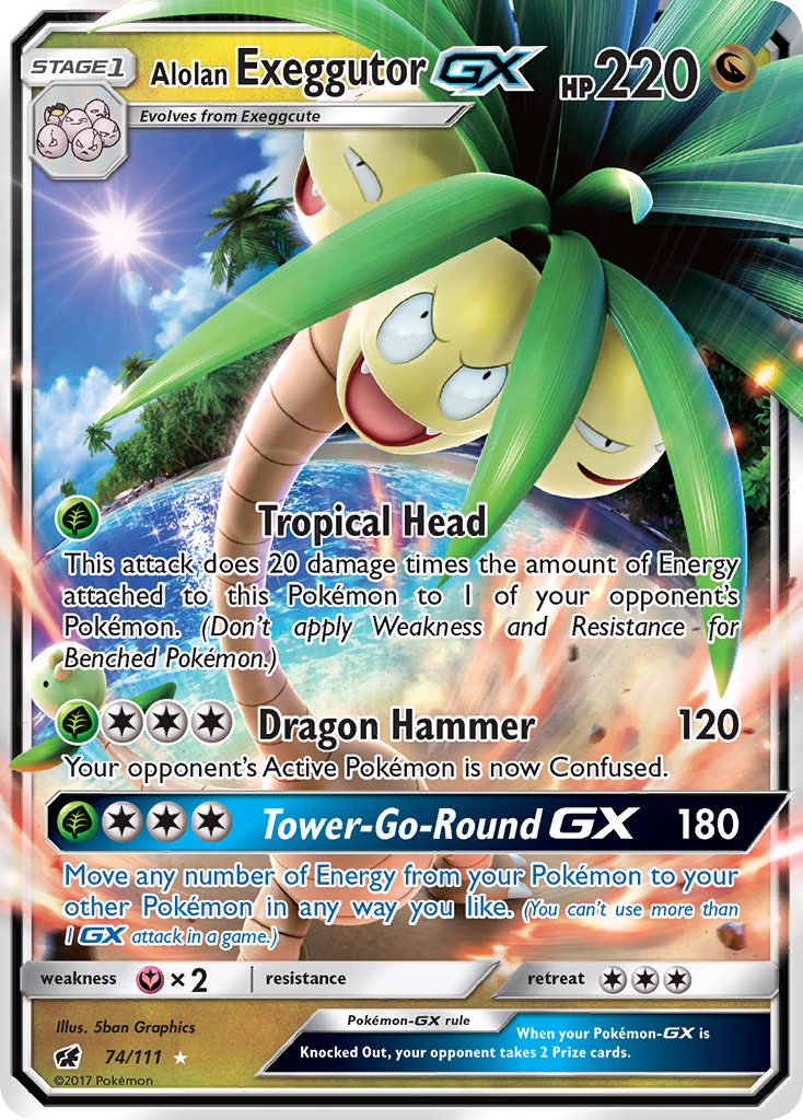 Alolan Exeggutor-GX 74 / 111