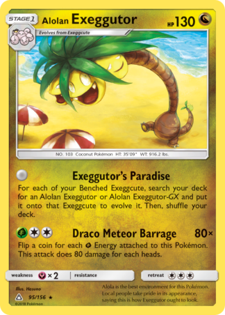 Alolan Exeggutor 95 / 156