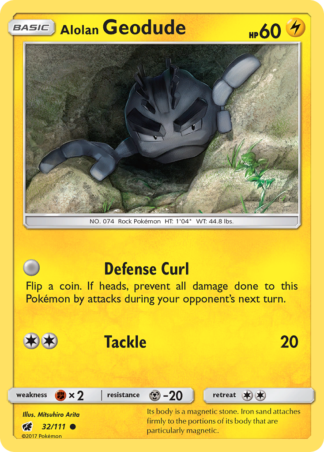 Alolan Geodude 32 / 111