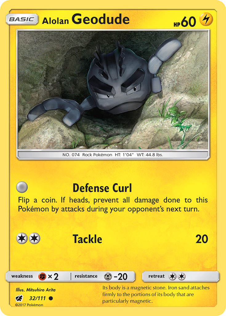 Alolan Geodude 32 / 111