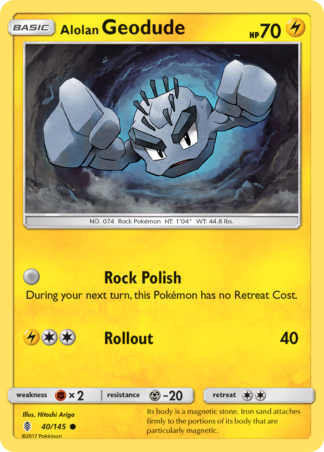 Alolan Geodude 40 / 145