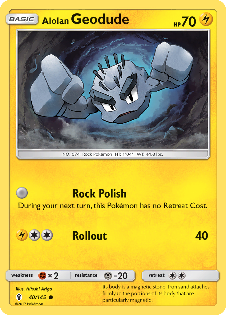 Alolan Geodude 40 / 145