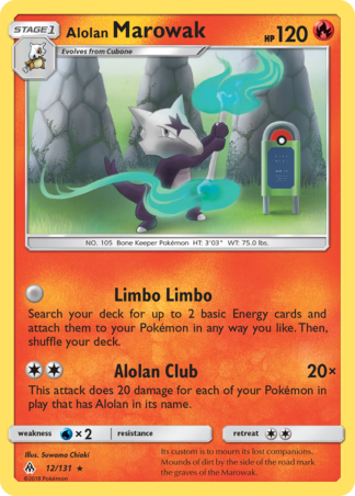 Alolan Marowak 12 / 131