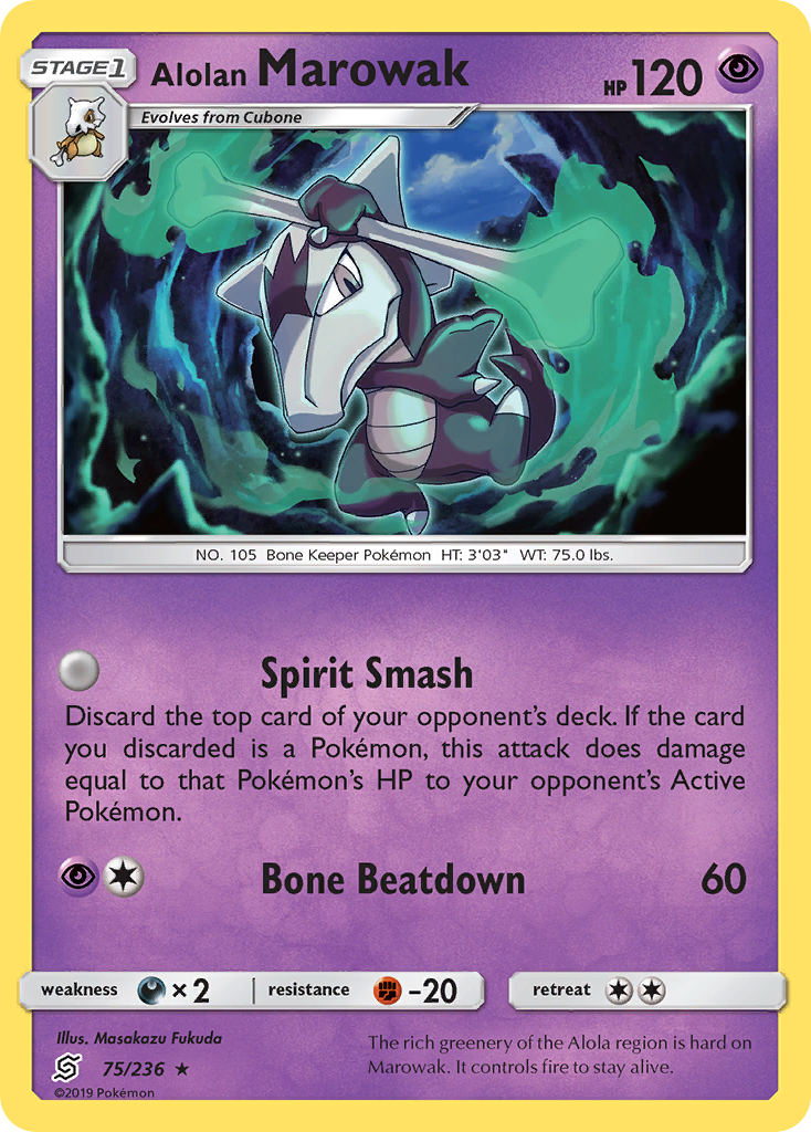 Alolan Marowak 75 / 236