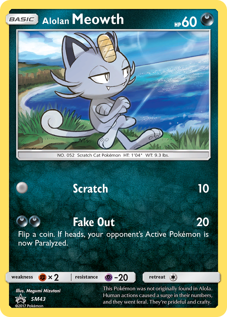 Alolan Meowth SM43 / 248