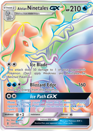 Alolan Ninetales-GX 150 / 145