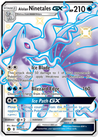 Alolan Ninetales-GX SV53 / 68
