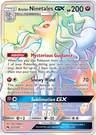 Alolan Ninetales-GX 225 / 214