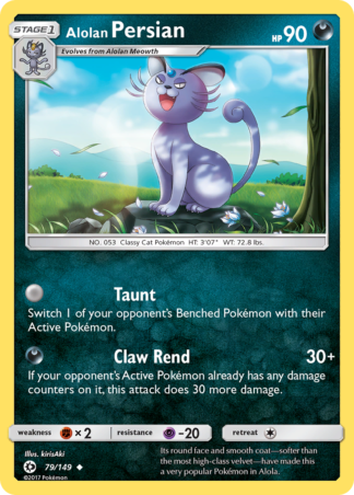 Alolan Persian 79 / 149