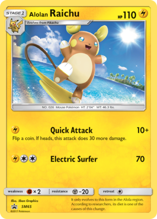 Alolan Raichu SM65 / 248