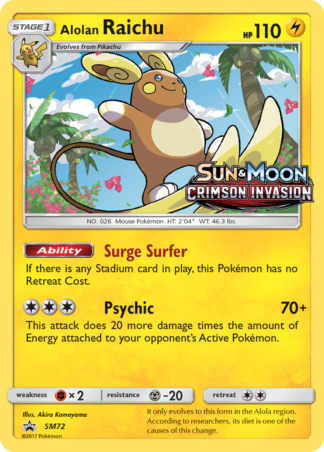 Alolan Raichu SM72 / 248