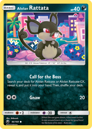 Alolan Rattata 84 / 168
