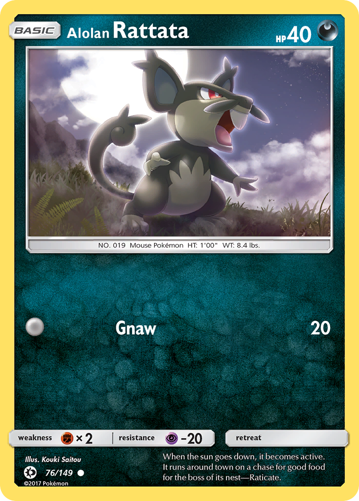 Alolan Rattata 76 / 149