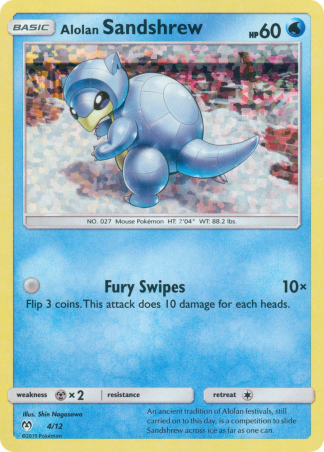 Alolan Sandshrew 4 / 12