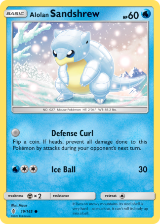Alolan Sandshrew 19 / 145