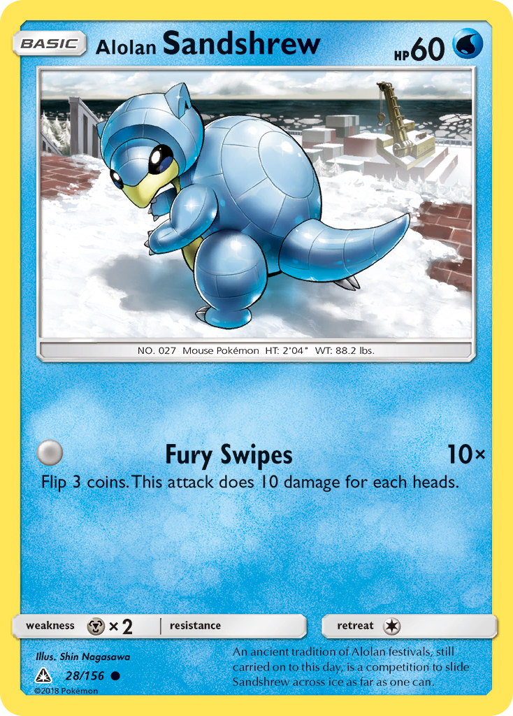 Alolan Sandshrew 28 / 156