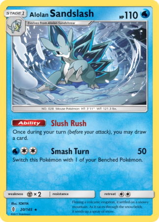 Alolan Sandslash 20 / 145
