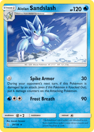 Alolan Sandslash 29 / 156