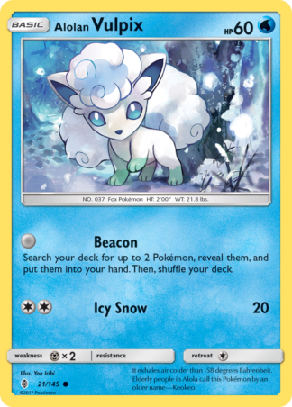 Alolan Vulpix 21 / 145