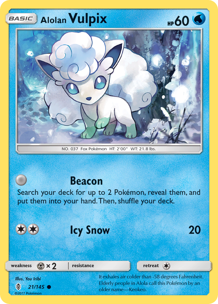 Alolan Vulpix 21 / 145