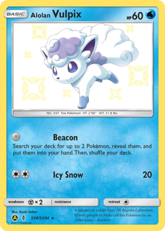 Alolan Vulpix SV8 / 68