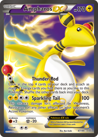 Ampharos-EX 87 / 98