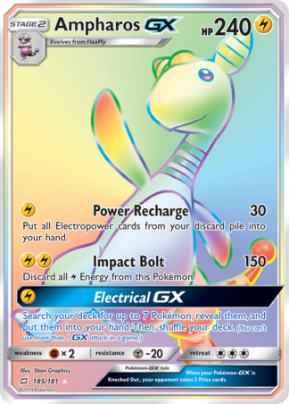 Ampharos-GX 185 / 181