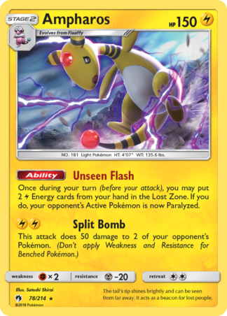Ampharos 78 / 214